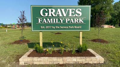 Youth charged with vandalism of Graves Park in Seneca