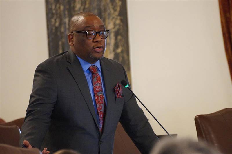 State Sen. Christopher Belt, D-Swansea, introduces a bill to put more controls on certain kinds of high-cost loans to small businesses from nontraditional lenders.