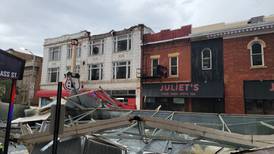 Storm damages downtown Joliet buildings, knocked down several trees 