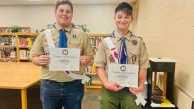 Minooka Community High School District 111 recognizes 2 Eagle Scouts