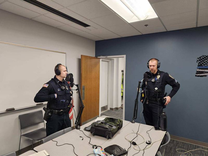 Dixon Police Department, Officer Matt Coffey and Sergeant Lincoln Sharp, discuss how they've used social media to connect with the community in podcast led by Coffey and Sergeant Ryan West.