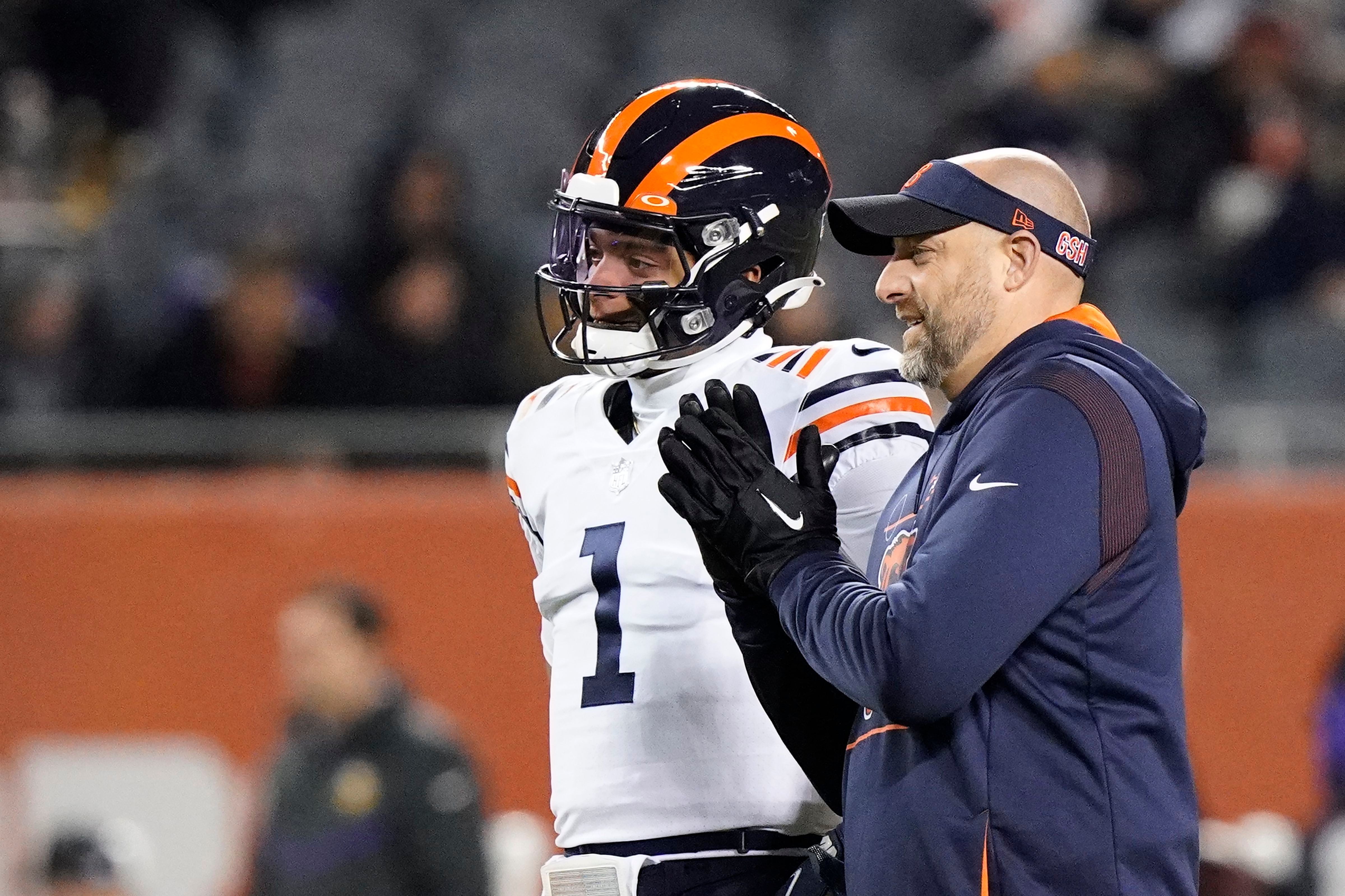 Matt Nagy Makes Justin Fields No. 1 Bears Quarterback