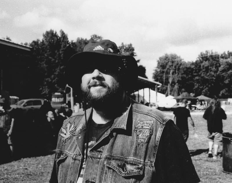 Portraits from the 2023 Full Terror Assault music festival in southern Illinois.