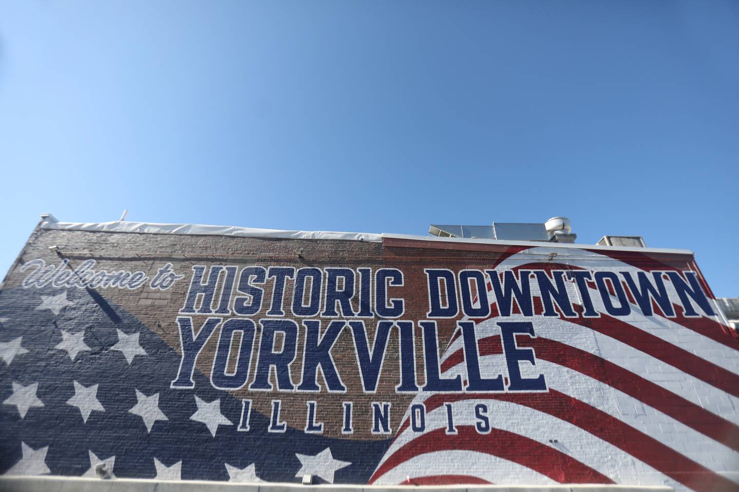 Yorkville’s newest mural was unveiled last month on the north side of Crusade Burger Bar at 209 S Bridge St. in downtown Yorkville.