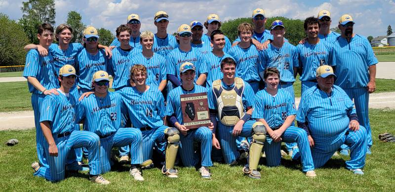 The Marquette Crusaders defeated Serena, 7-0, to claim their eighth consecutive Class 1A regional championship. The 26-2 Crusaders will face Winnetka North Shore Country Day at 4 p.m. Wednesday at the Elgin Harvest Christian Sectional.
