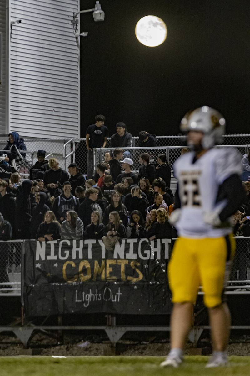 Streator fans came out to support their team under a near full moon at Doug Dieken Field on October 18, 2024.