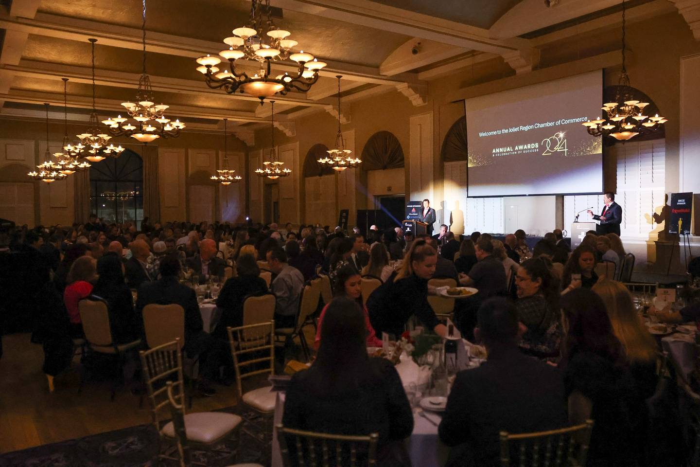 The Joliet Region Chamber of Commerce & Industry held their 2024 Annual Awards Dinner & Celebration of Success at the Renaissance Center on Monday Feb. 27th, 2024 in Joliet.