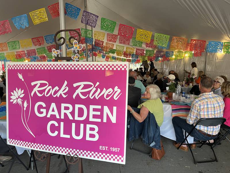 The Rock River Garden Club held its 11th annual fundraiser, Blooming on The Rock, at the Dixon riverfront Saturday, June 8, 2024.