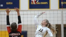 Photos: Polo downs Forreston in NUIC volleyball action