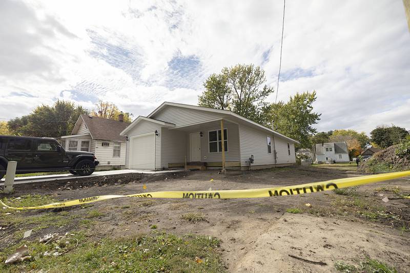 Weather and contractor issues have kept the new home, being built at 713 Jay Dee Ave. in Dixon, from being move in ready by the regular Thanksgiving target date. The date has been moved just a few weeks down the line in December.