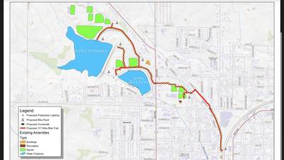 Mendota seeks 2-mile shared-use path from downtown to Lake Kakusha