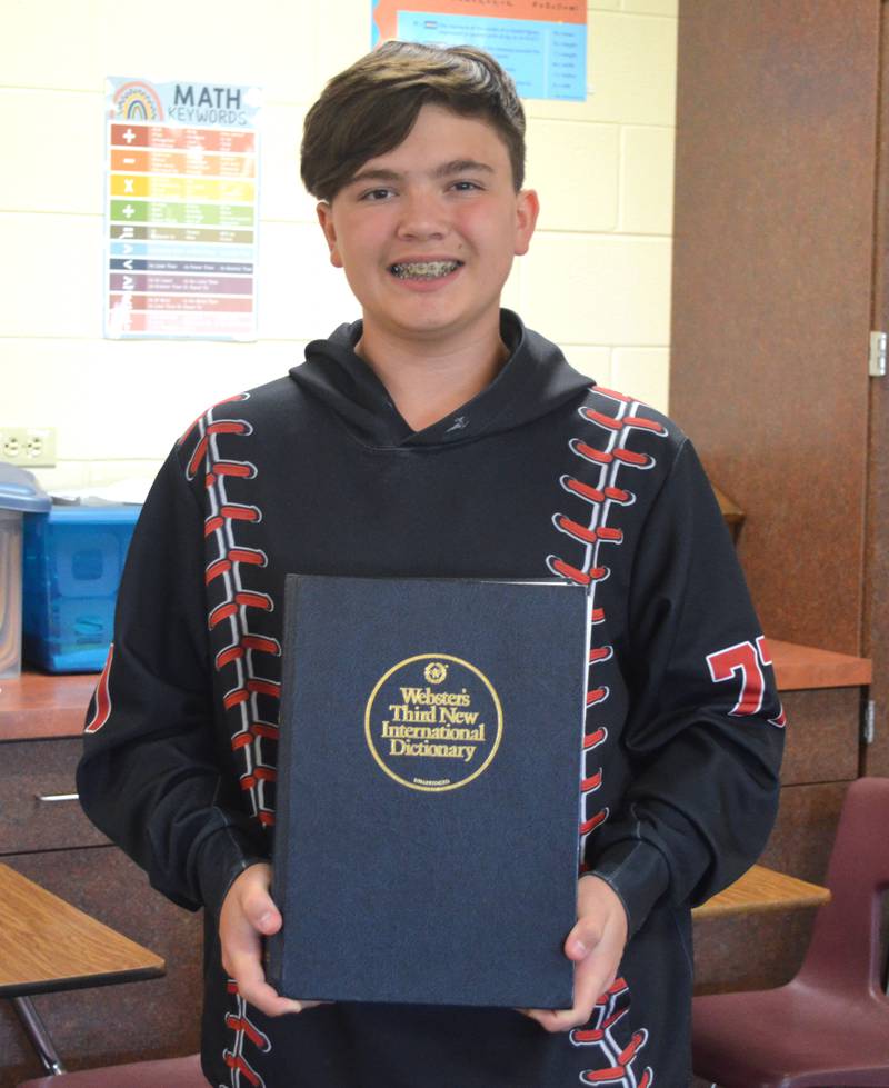 Alex Ottens will be competing in the Scripps National Spelling Bee in Washington, D.C.