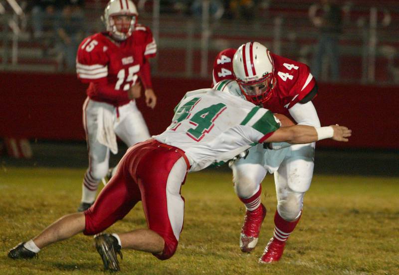 L-P and Ottawa play football in 2004.