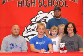 College signing: Streator’s Collin Jeffries sprints way to St. Ambrose