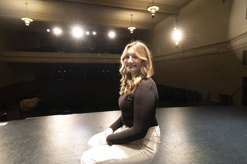 Dixon High School senior Molly Oliver has appeared in many plays and musicals since her fifth grade debut.