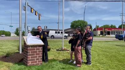 Video: Memorial unveiled for late DeKalb County Sheriff's Deputy Christina Musil