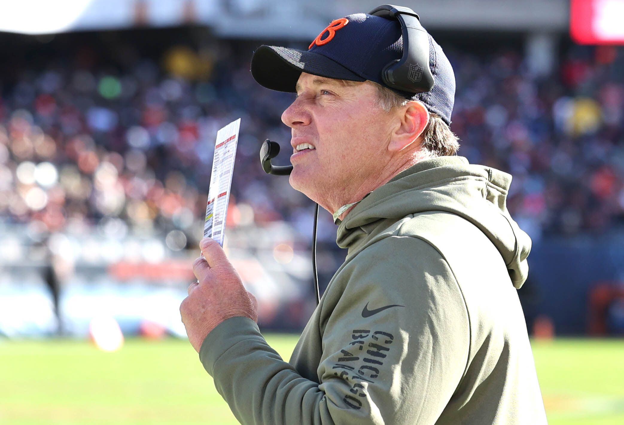 Eberflus: Bears 'have to improve' red-zone execution