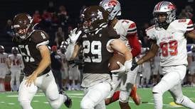 Herald-News Football Notebook: Joliet Catholic blocking overcomes slow start to dominate Iowa City