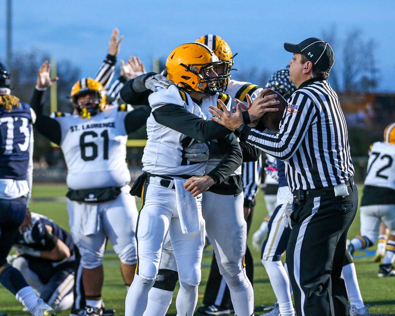 Photos IC Catholic vs St. Laurence football in Class 4A quarterfinals