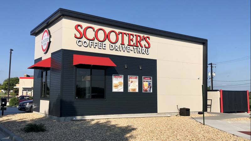 Scooter's Coffee is now open at 1208 E Church St. in Sandwich.