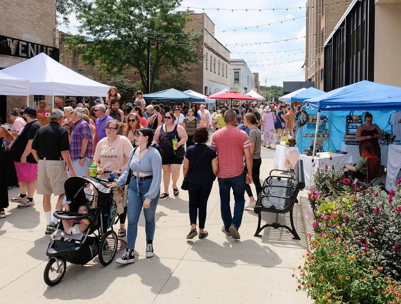 Alley Art Festival will bring a variety of artisans to downtown Aurora from noon to 5 p.m. Saturday, Aug. 31. The free festival features more than 90 local artists.