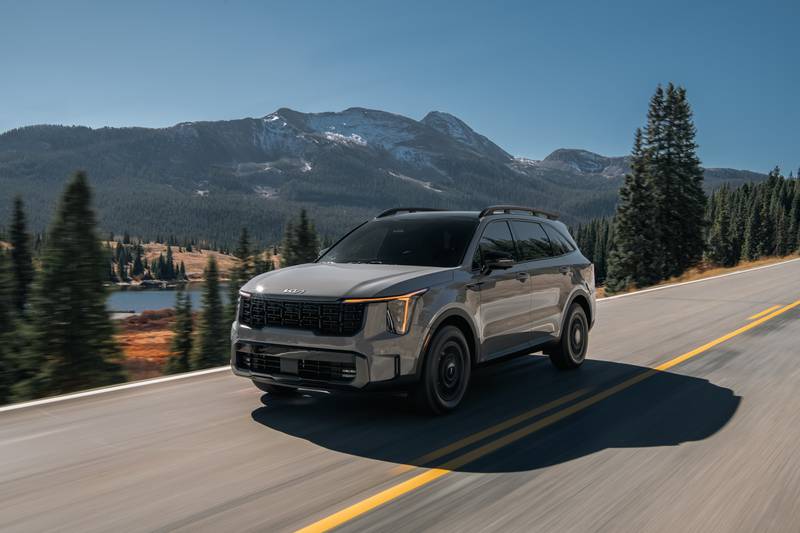 The 2024 Kia Sorento X-Line SX is a handsome SUV with lots of personality and a look that inspires an athletic attitude of 'go anywhere you like.'