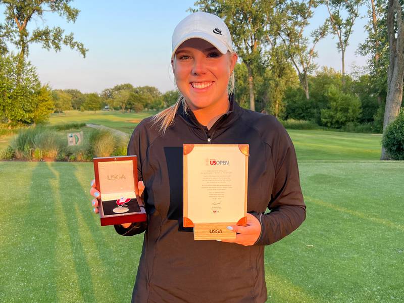 Mackenzie Hahn, a 2017 Richmond-Burton graduate, qualified for the U.S. Women's Open, held July 6-9 at Pebble Beach, California.