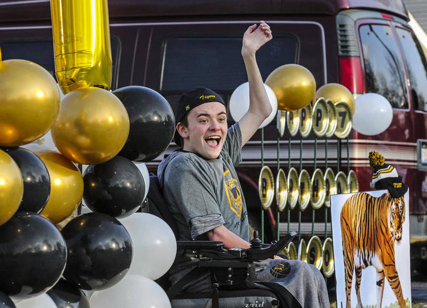 "I was surprised how big the turnout was, at how many people came out to help celebrate my birthday," Lawson Sizemore said. "It was great to see everyone and that made my day."

Like other teens, Lawson misses school, sports and his friends.

But unlike many other teens, Lawson's options for sheltering anywhere other than place are limited.