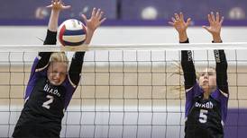 Volleyball: Dixon can’t find rhythm in first BNC loss