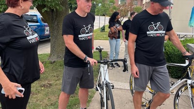 1,000 Miles for 1,000 Lights: Cyclists complete fundraiser pedaling into Downers Grove