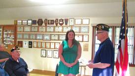 St. Bede senior receives Granville American Legion scholarship