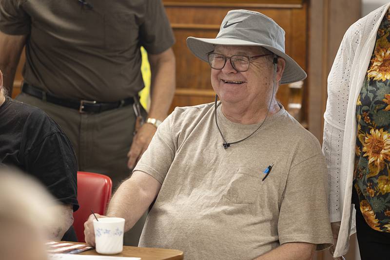 Ron Anderson of Sterling has found great fellowship coming to the monthly breakfasts.