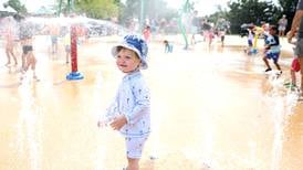 Photos: Maryknoll Splashpad in Glen Ellyn offers oasis from the heat