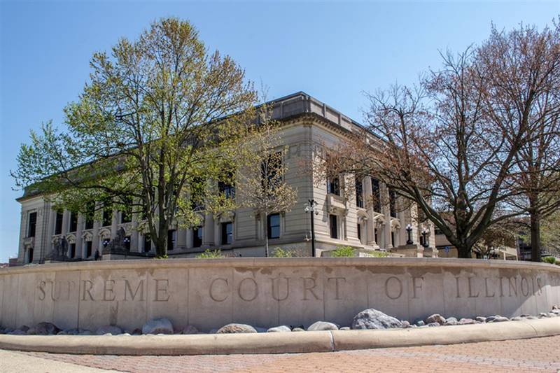 The Illinois Supreme Court building is pictured in Springfield. (Capitol News Illinois file photo)