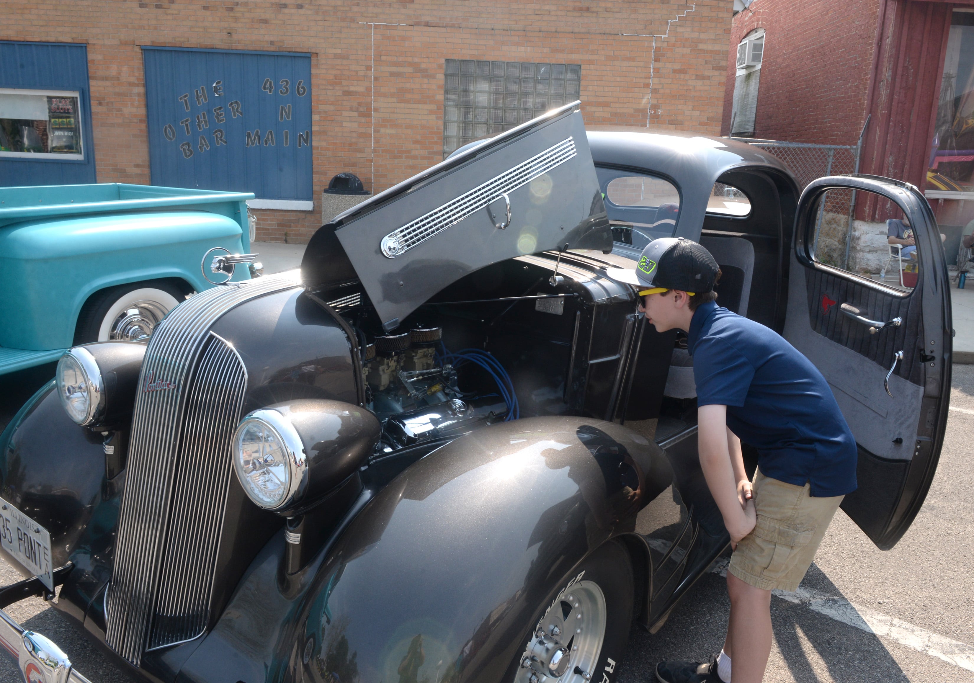 Cool cars, tractors and snowmobiles at Milledgeville Jamboree