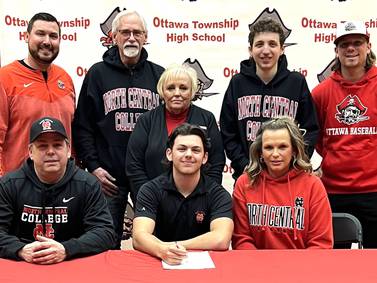 College signing: Ottawa’s Cam Loomis signs to play 2 sports at North Central College