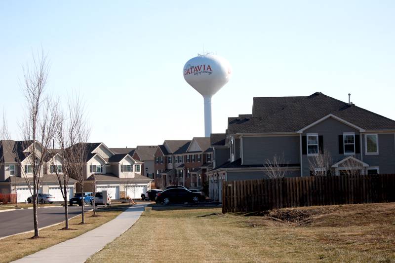 A 55-acre townhouse subdivision called Prairie Commons is still currently under construction at the southeast corner of Kirk and Wind Energy Pass in Batavia and 18 acres that front Kirk Road adjacent to subdivision is to be developed separately for commercial use.