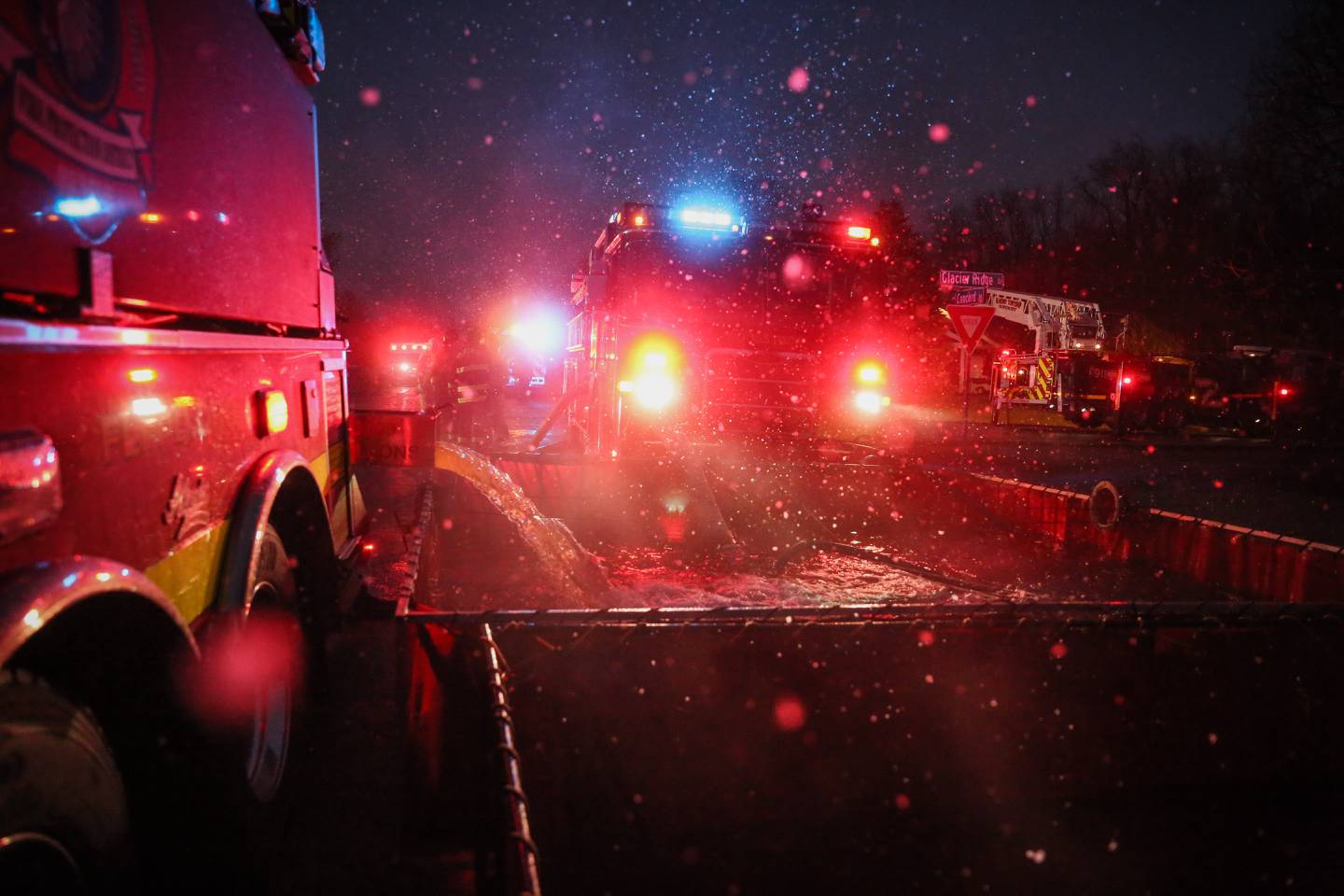 The Richmond Township Fire Protection District responded at 5:31 a.m. Thursday, March 31, 2022, to the 9200 block of Glacier Ridge Drive where they found heavy smoke coming a one-story home, according to a news release.