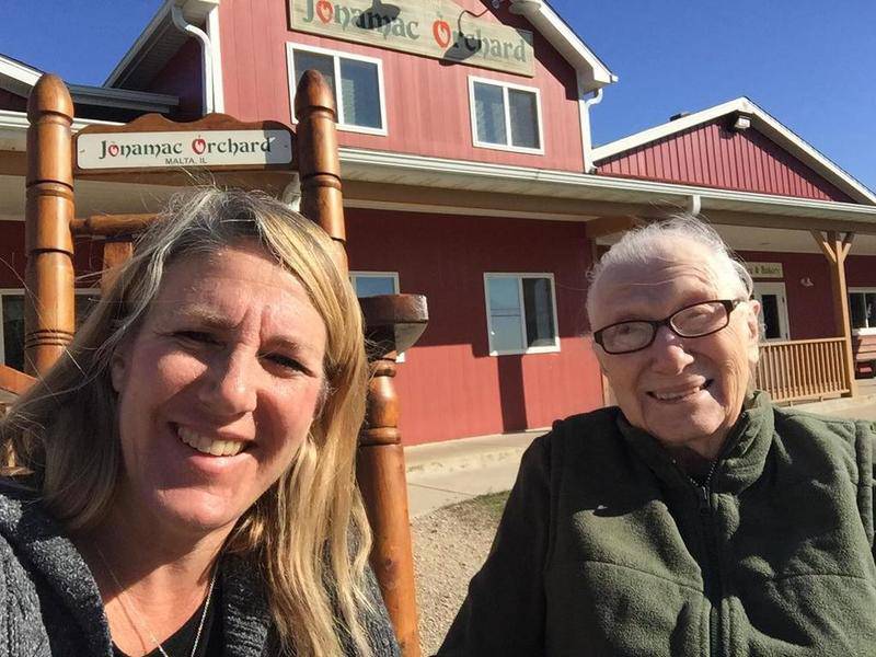 Fond memories are what Alvarez has now of her grandmother, and on Monday she reminisced about Pine Acres holding an annual fall trip to Jonomac Orchard for residents and their families. She shared a photo of the last time the duo went to the orchard and then to Los Rancheros for lunch in March, the day before the shutdown.