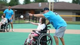 Photos: Kane County Cougars join Marklund clients for a game of softball