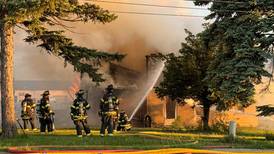 House destroyed by fire Friday in Crest Hill