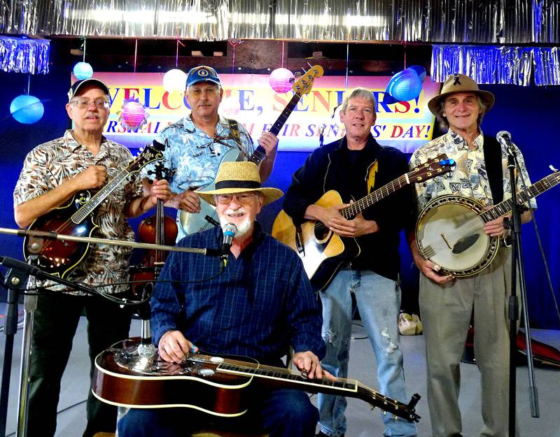 The Henry Torpedo Boys will return to perform at the Marshall-Putnam Fair Senior Day event from 9 to 11 a.m. Thursday, July 18. Pictured (from left, standing) are Barney Erickson, Tom Bogner, Todd Witek and Terry Feldott, with Rich Selquist seated at front. Admission is free for all ages. Those who are 65 or older will also have a chance to win many donated door prizes as well.