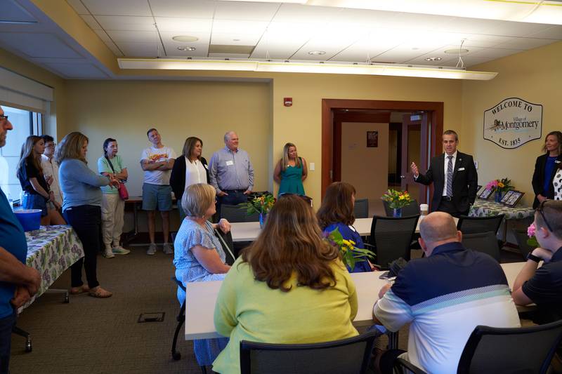 The Village of Montgomery announced and honored Volunteer of the Year Award winners at its board meeting on Monday, June 10.