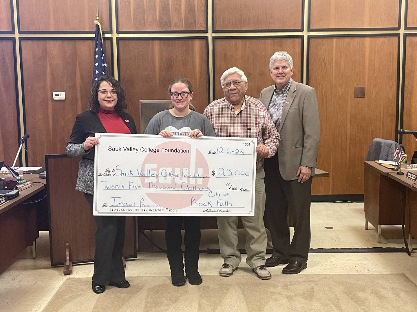 The Rock Falls City Council recently approved an economic development donation to the SVCC Impact Program of $25,000 from their APRA funds. Rock Falls is now the second local government entity to invest in the area's largest workforce training system