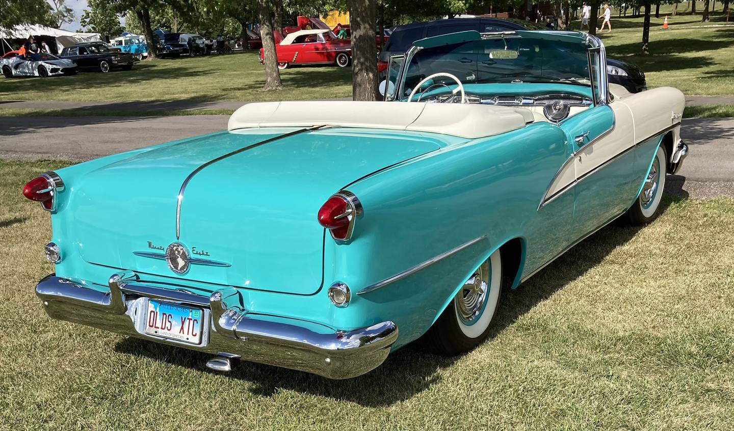 Photos by Steve Rubens - 1955 Oldsmobile Rear