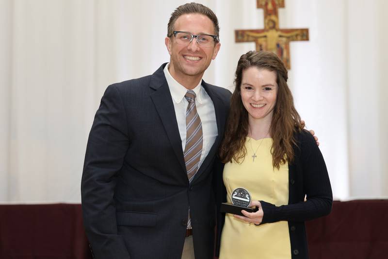 Montini Catholic High School has awarded French teacher Beth DiMarco with the Lasallian Educator Award for 2024.