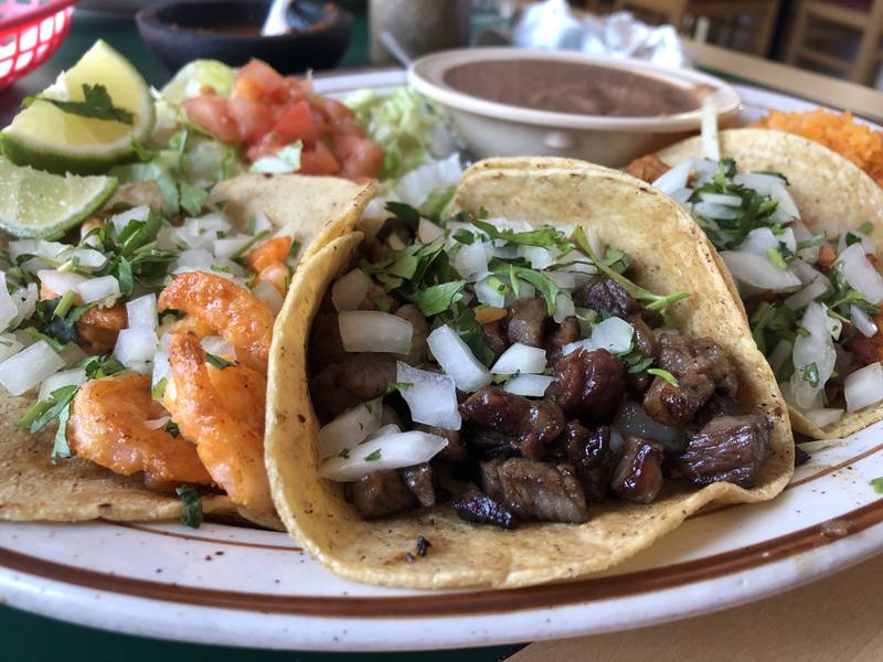 Tacos at La Trinidad, one of seven Mexican restaurants in Harvard now part of Naturally McHenry County's Tacos, Tamales and Tortas Trail. The promotion is set to kick off on Monday, Sept. 16, 2024.