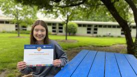 St. Francis student from Glen Ellyn earns National Community Service Award