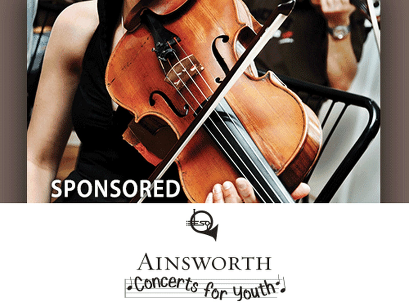 Elgin Symphony Orchestra presents “Ainsworth Concerts for Youth” Shaw
