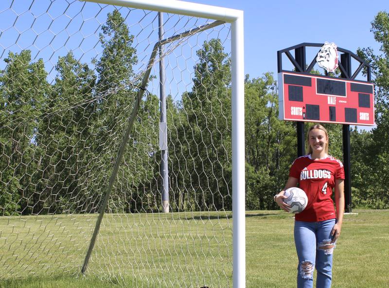 Streator senior sweeper Josie Goerne is the 2024 Times Girls Soccer Player of the Year.